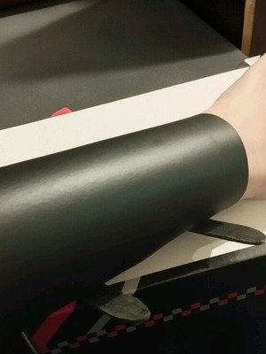 Gladiator μαύρο περικάρπιο με λουράκια μεταχειρισμένο, δερματίνη