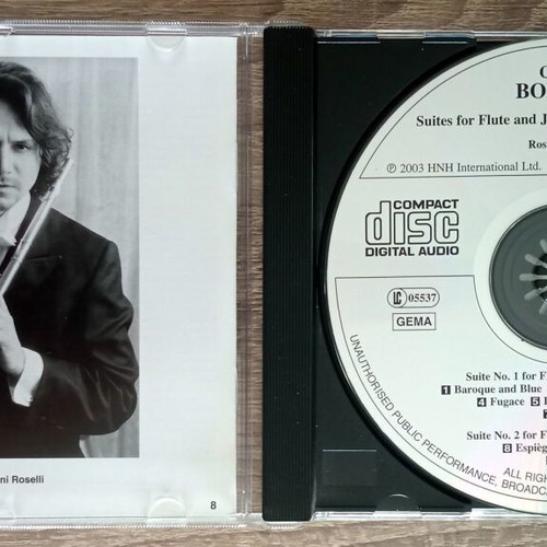 CD Suites for Flute and Jazz Piano Trio used