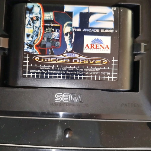 T2 The Arcade Game Sega Mega Drive used, boxed without cover