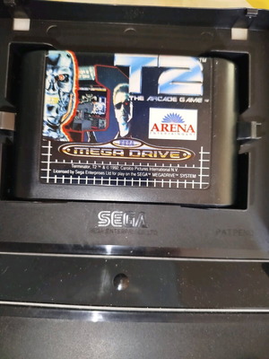 T2 The Arcade Game Sega Mega Drive used, boxed without cover