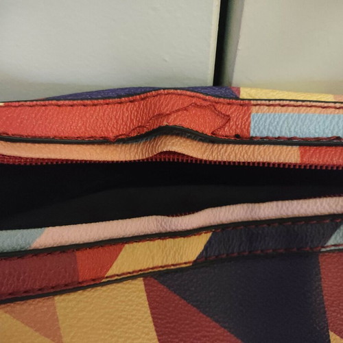 Parfois crossbody bag, colorful geometric pattern