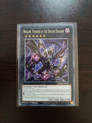 Yu-Gi-Oh Wollow Founder of the Drudge Dragons card like new