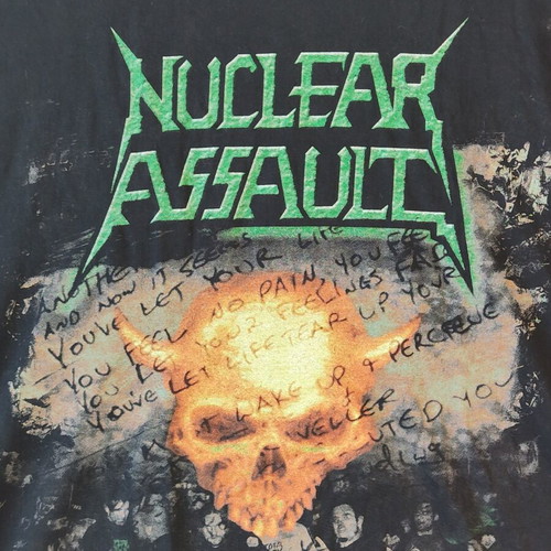 Nuclear Assault 2003 Tour Vintage T-shirt XL, Fiend