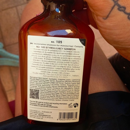 Depot 105 Invigorating Shampoo new