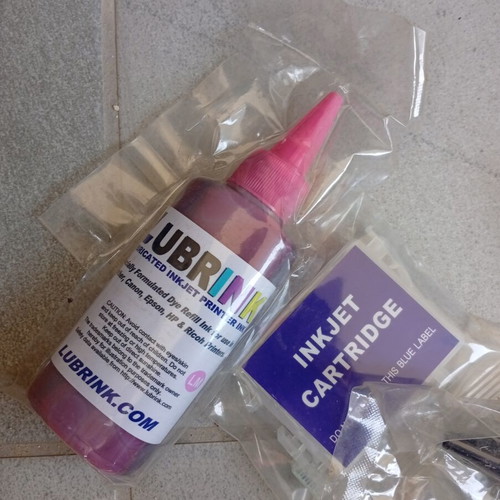 Lubrink refill ink set new for Epson, Canon, HP, Ricoh inkjet printers