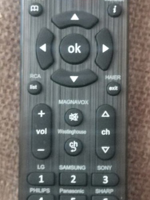 Τηλεκοντρόλ universal αχρησιμοποίητο, συμβατό με πολλές μάρκες TV