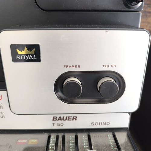Bauer T50 Sound Royal Vintage Projector Like New