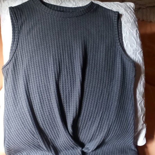 Simple blouse size M grey like new