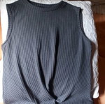 Simple blouse size M grey like new