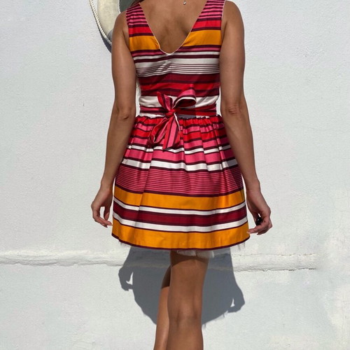 Rinascimento cocktail dress like new, size S, multicolored