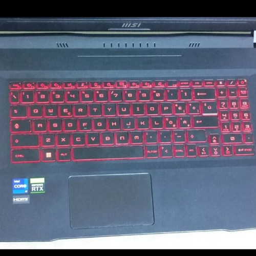 Gaming laptop MSI Katana i7 12th gen 12700H RTX 3050 17.3 144Hz like new