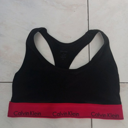 Calvin Klein top black like new, size M