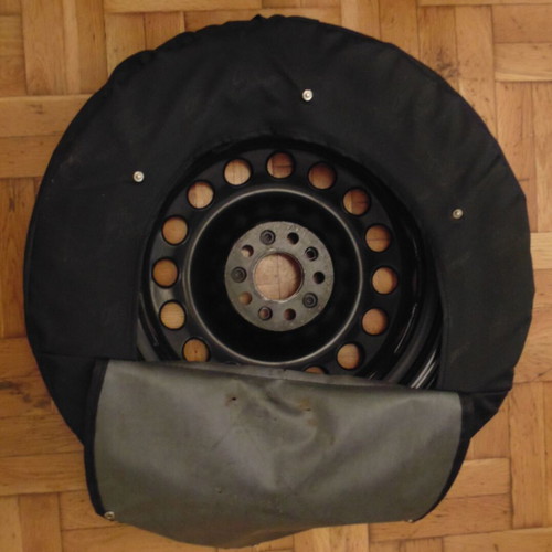 Genuine spare tire new 125/80/15 for Alfa Romeo GTV TS & Spider with cover and accessories