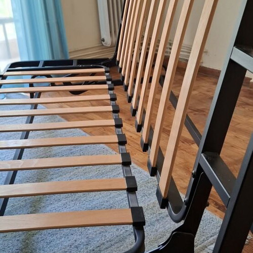 IKEA Sofa Bed used with metal frame and removable mattress