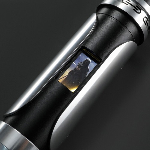 Star Wars lightsaber with OLED screen, new