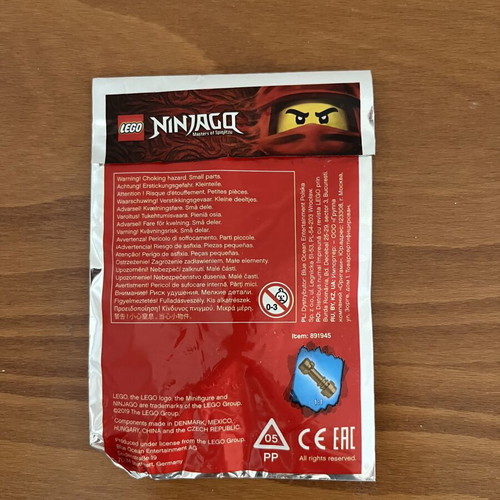 Master Wu Lego Ninjago sealed set, new