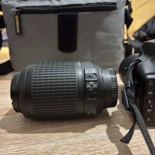 Nikon D3400 Kit like new with 18-55mm and 55-200mm lenses