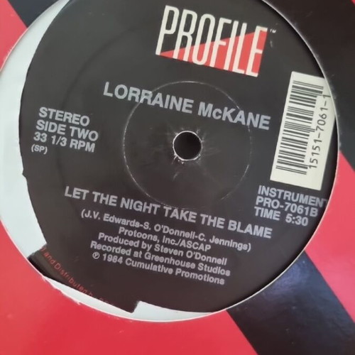 Vinyl Profile Lorraine McKane used
