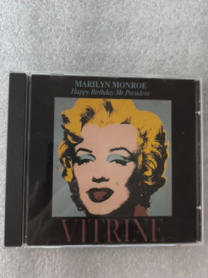 Marilyn Monroe Happy Birthday Mr President VITRINE CD like new