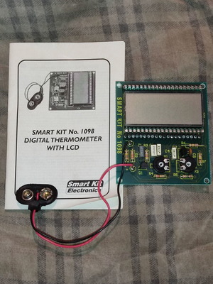 Smart Kit No.1098 digital thermometer with LCD