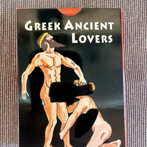 Greek Ancient Lovers playing cards new with erotic scenes