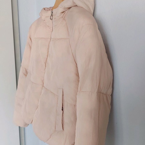 Only puffer jacket new, baby pink, size small