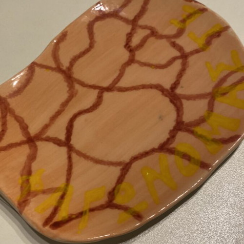 Handmade ceramic plates new