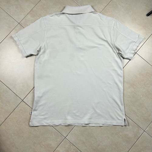 Cerruti 1881 men's polo shirt size L beige cotton like new