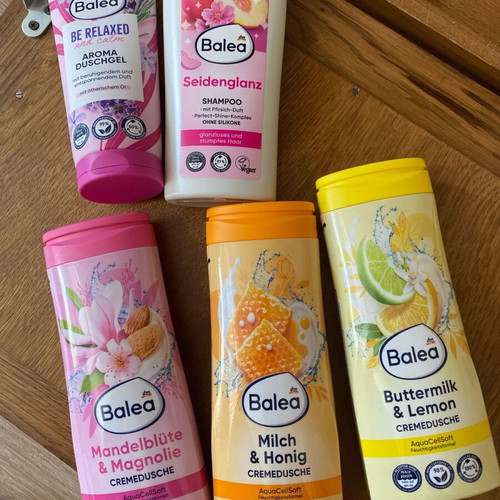 Balea Bath Set New, Shampoo and Shower Gels