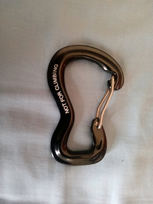 Metal carabiner hook Ticket to the Moon model KN 10 like new