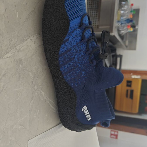 Mares water shoes, blue with black sole