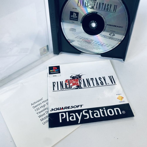 Final Fantasy VI 6 PlayStation 1 PS1 used with manual English
