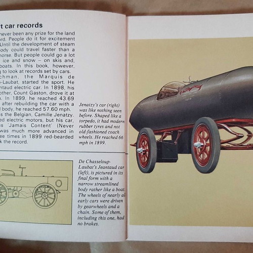 Scatterbox Record Breakers Land used pocket book with record-breaking cars