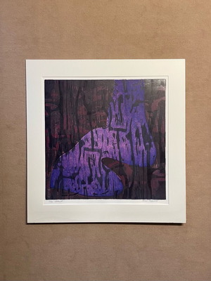 Arne Rygvold silk screen printing used, authentic and signed