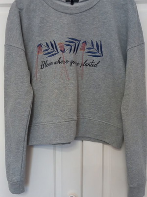 Zuiki sweatshirt like new, grey, sizes M and L
