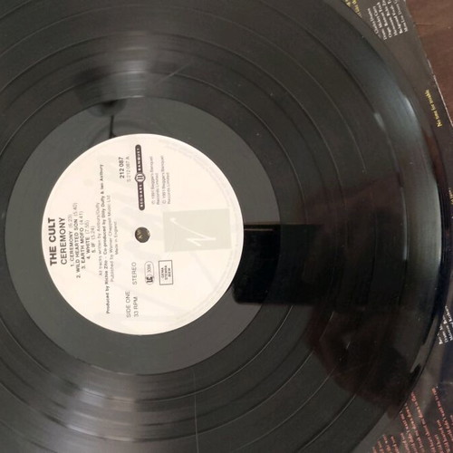 The Cult Ceremony vinyl album used, rock