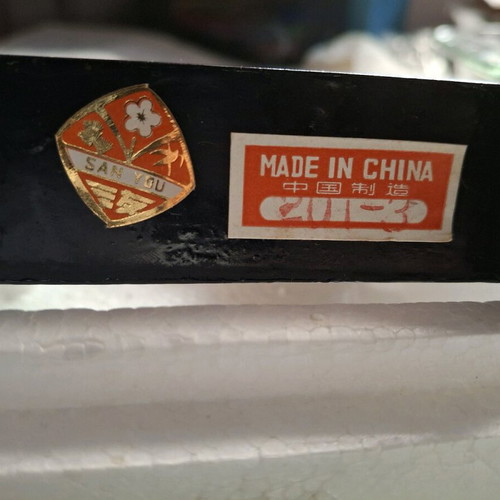 Vintage Chinese diorama in its box