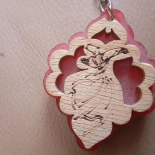 Dervish Keychain handmade new