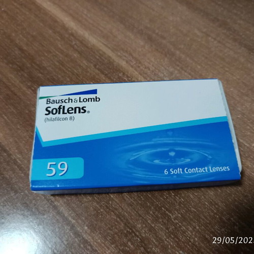 Bausch & Lomb SofLens contact lenses -3.50 new, pack of 6