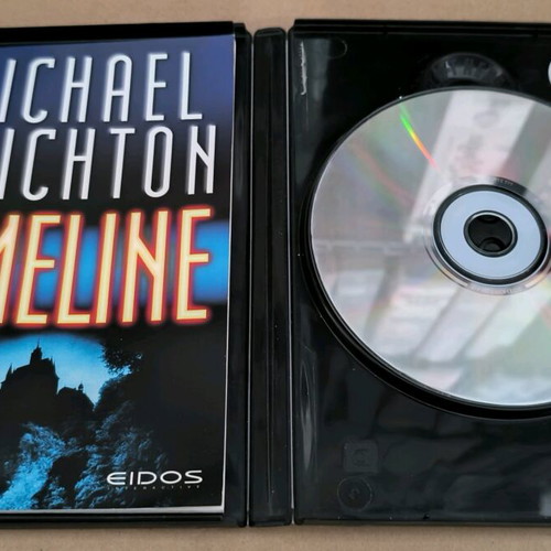 Michael Crichton Timeline PC CD-ROM like new, DVD case
