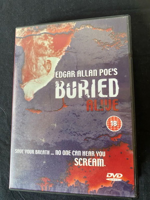 Edgar Allan Poe’s Buried Alive DVD used, thriller 1990