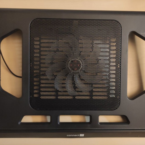 Laptop cooling and support stand used