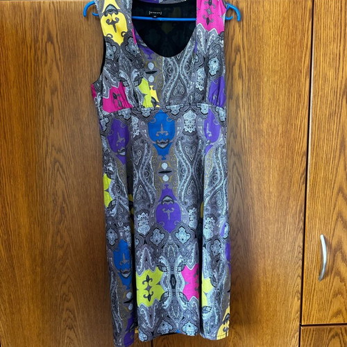 St Martins dress size 40 like new, multicolor, knee-length