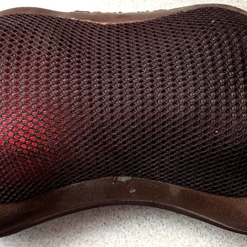 Electric neck massage pillow used with heating function