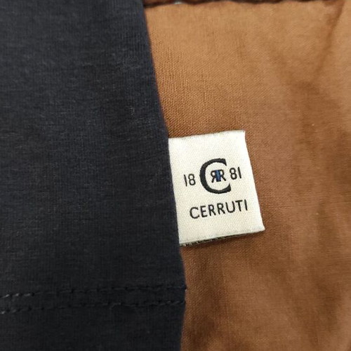Cerruti t-shirts used, pack of 2, black and blue