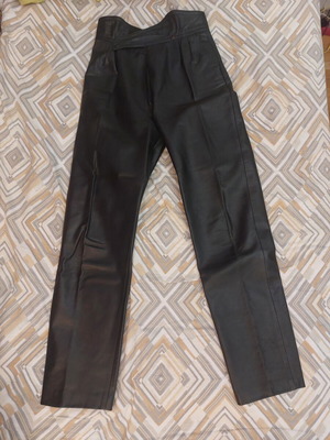 Renardeau leather pants Boa-Nappa size 44 like new, black