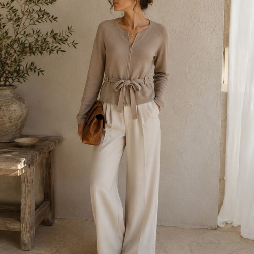 Esprit jacket in beige color