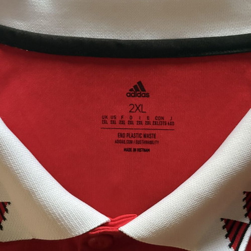Adidas Manchester United jersey, red, XXL