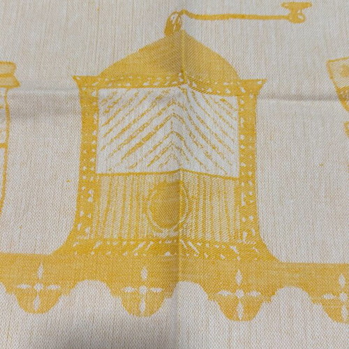 Kitchen towel new, 50x75 cm, cotton and linen