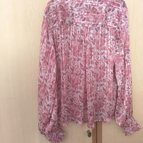 Pink Woman women's shirt like new, pink multicolor, size M